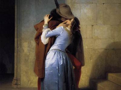 Francesco Hayez Kiss - Brera, Milano, Italy